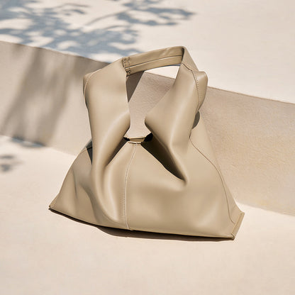 李記 | 原創手工真皮 | 慵懶風~內膽+大容量托特包bb42號