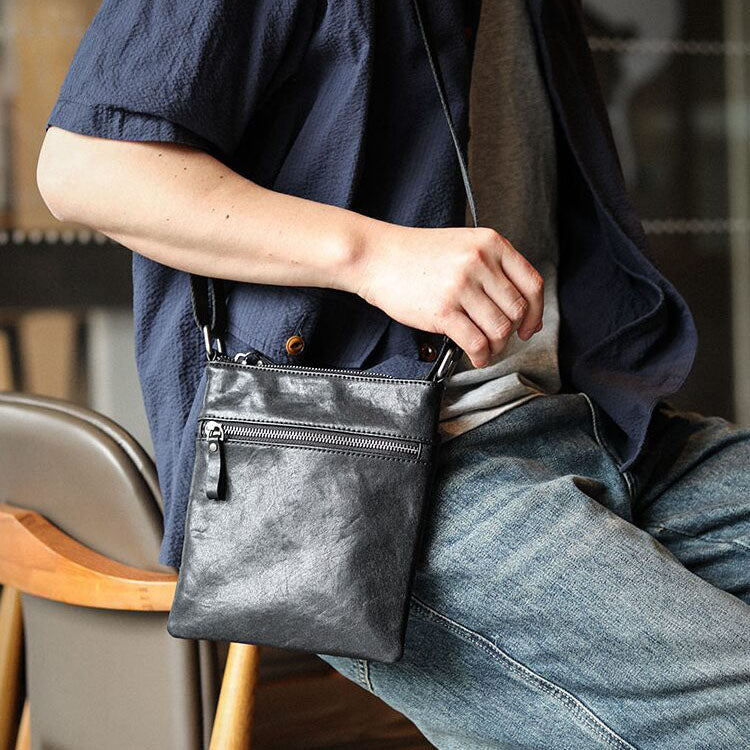 李記 | 原創手工真皮 | 実用主義&牛革ろ便利隨身包ls076號