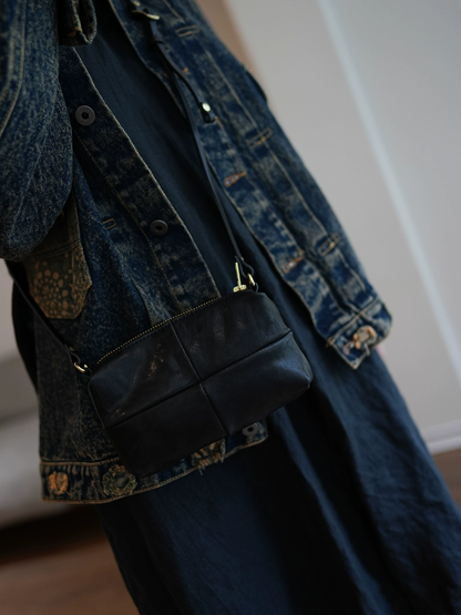 李記 | 原創手工真皮 | 美式復古い手機包ls184號