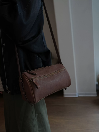 李記 | 原創手工真皮 | 舊物感復古加分の枕頭包ls231號