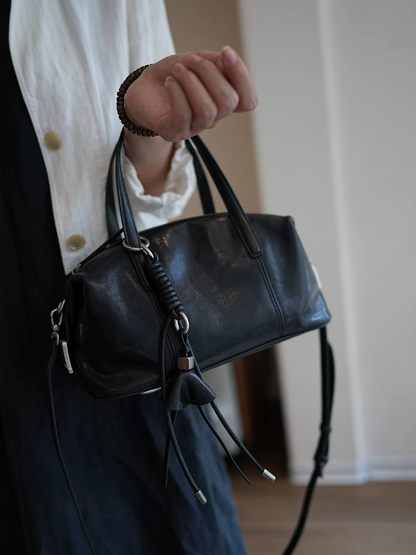 李記 | 原創手工真皮 | 簡約通勤體面之選の枕頭包ls258號