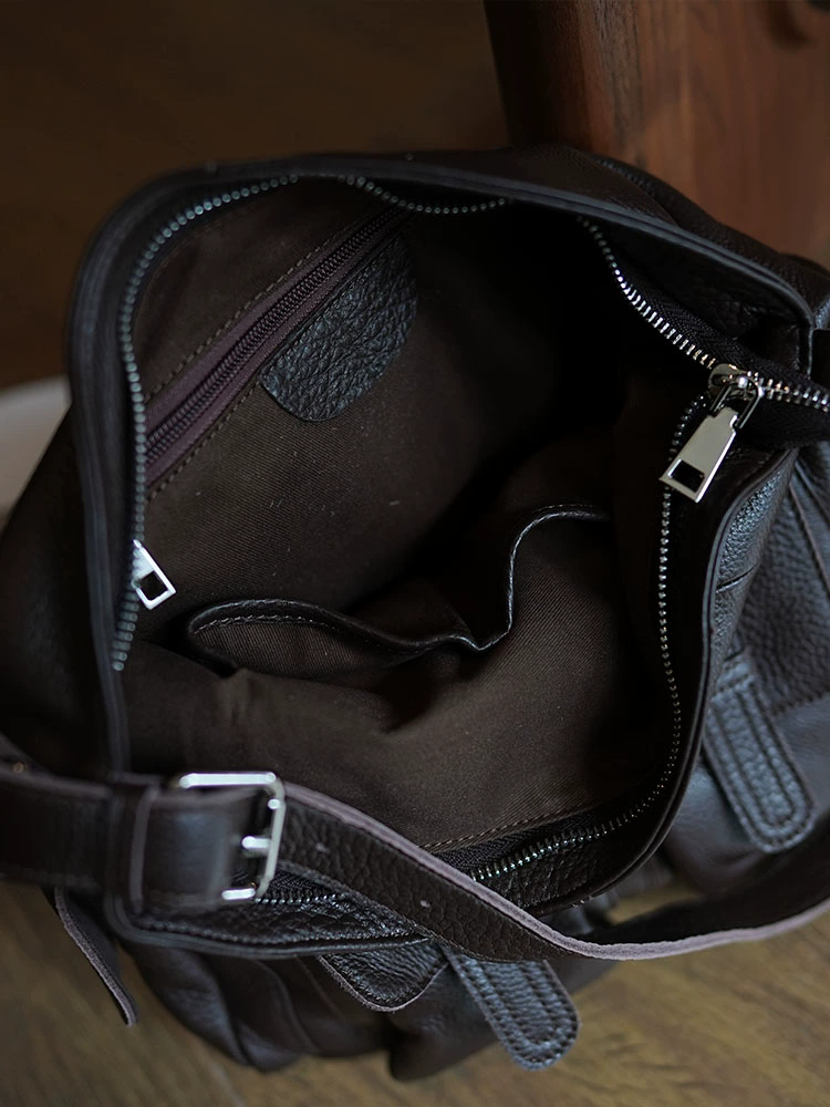 李記 | 原創手工真皮 | 縦型い本革製品で大容量包ls287號