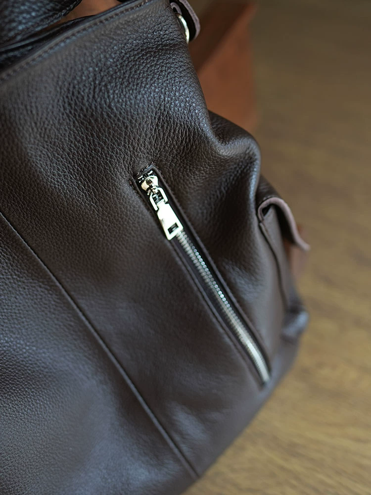 李記 | 原創手工真皮 | 縦型い本革製品で大容量包ls287號