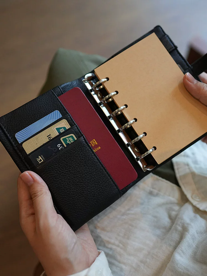 李記 | 原創手工真皮 | 天然皮革ら旅行日記手帳本ls33號