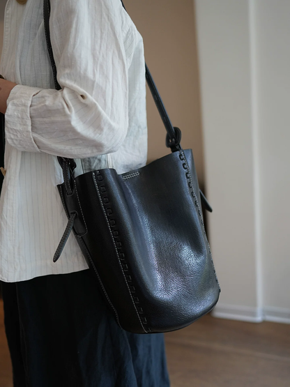 李記 | 原創手工真皮 | 法式慵懶腔調の托特包ls346號