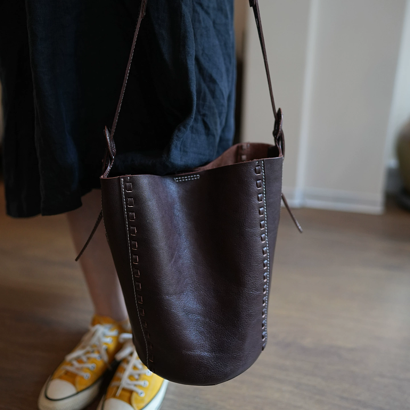 李記 | 原創手工真皮 | 法式慵懶腔調の托特包ls346號