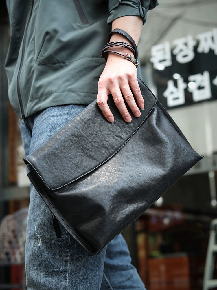 李記 | 原創手工真皮 | 簡簡單單の通勤包ls8185號