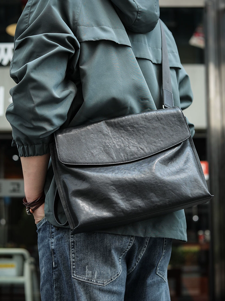 李記 | 原創手工真皮 | 簡簡單單の通勤包ls8185號