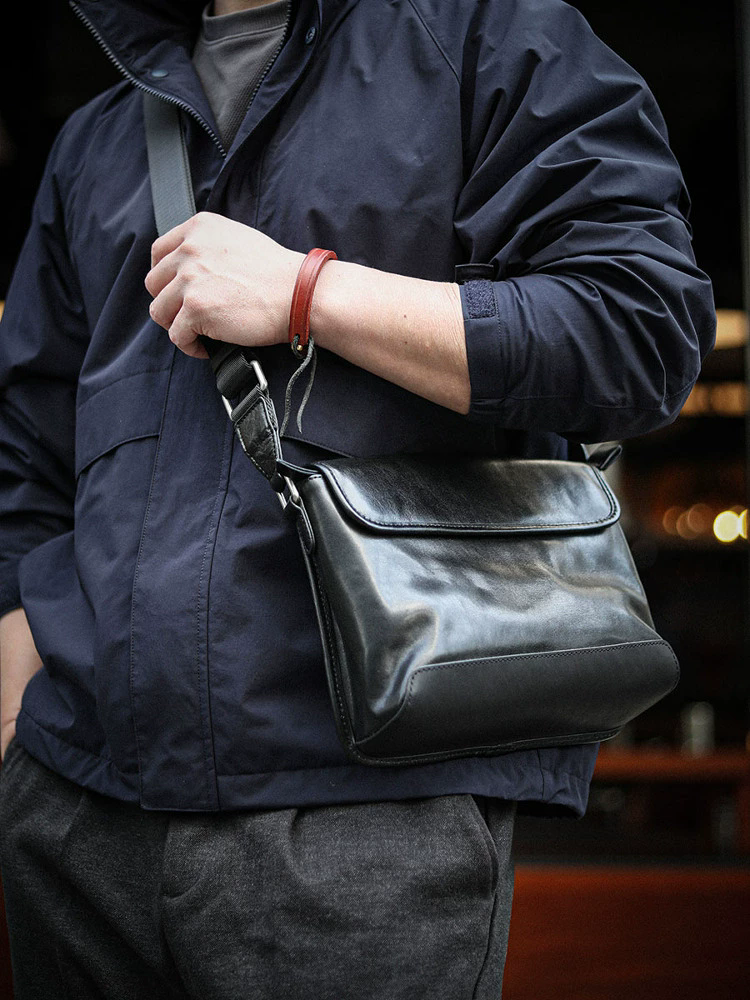 李記 | 原創手工真皮 | 実用い輕便隨身包ls8279號