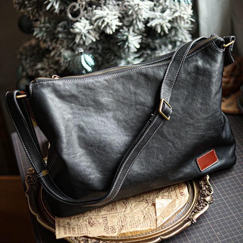 李記 | 原創手工真皮 | 低調微奢性價比出眾の通勤包ls8908-1號