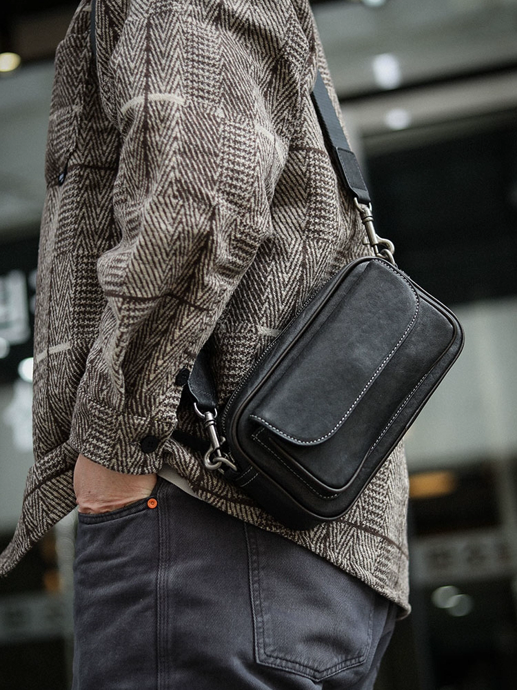 李記 | 原創手工真皮 | 既百搭又有質感の小包ls8981號