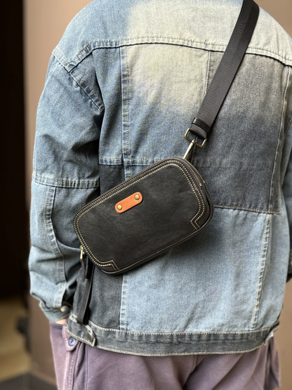 李記 | 原創手工真皮 | 多機能グ 高級感の手機包m173號