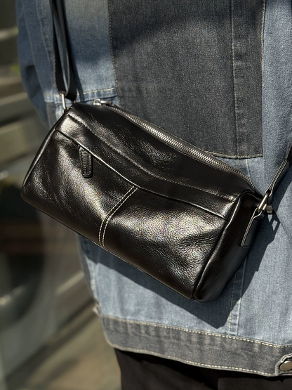 李記 | 原創手工真皮 | 輕便出行の斜唄包m197號