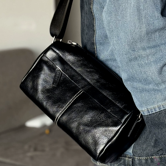 李記 | 原創手工真皮 | 輕便出行の斜唄包m197號