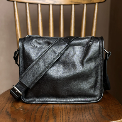李記 | 原創手工真皮 | 美しく実用的斜唄包m2124號