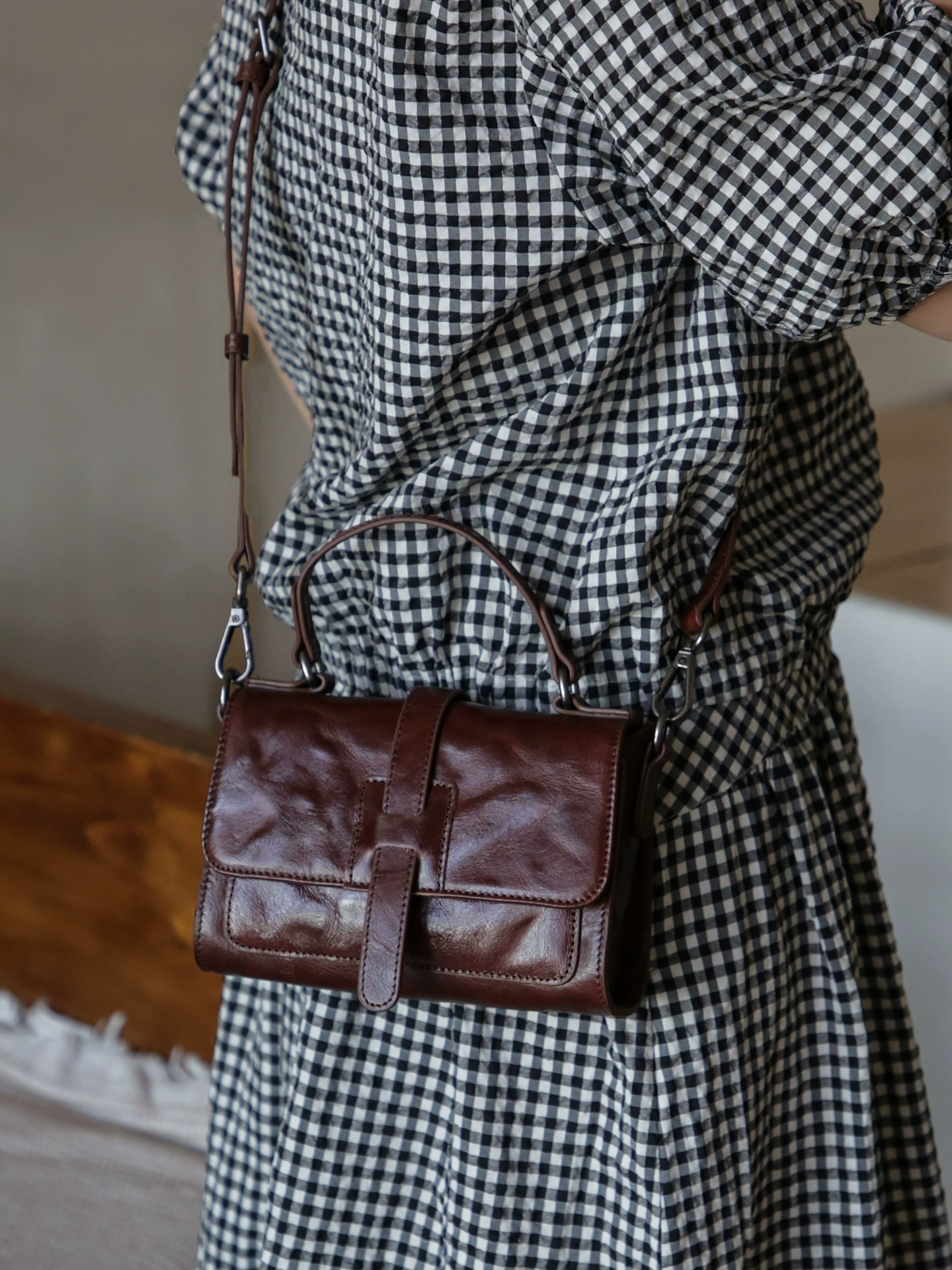 李記 | 原創手工真皮 | 輕鬆出行の百搭包包m296號