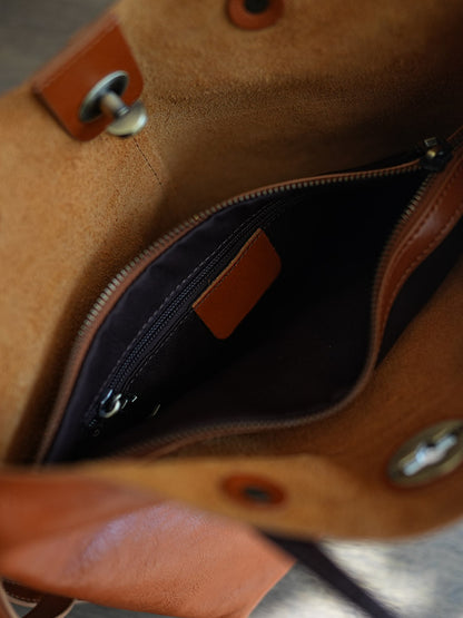 李記 | 原創手工真皮 | 品質が優れ皮革製品お通勤包MS238號