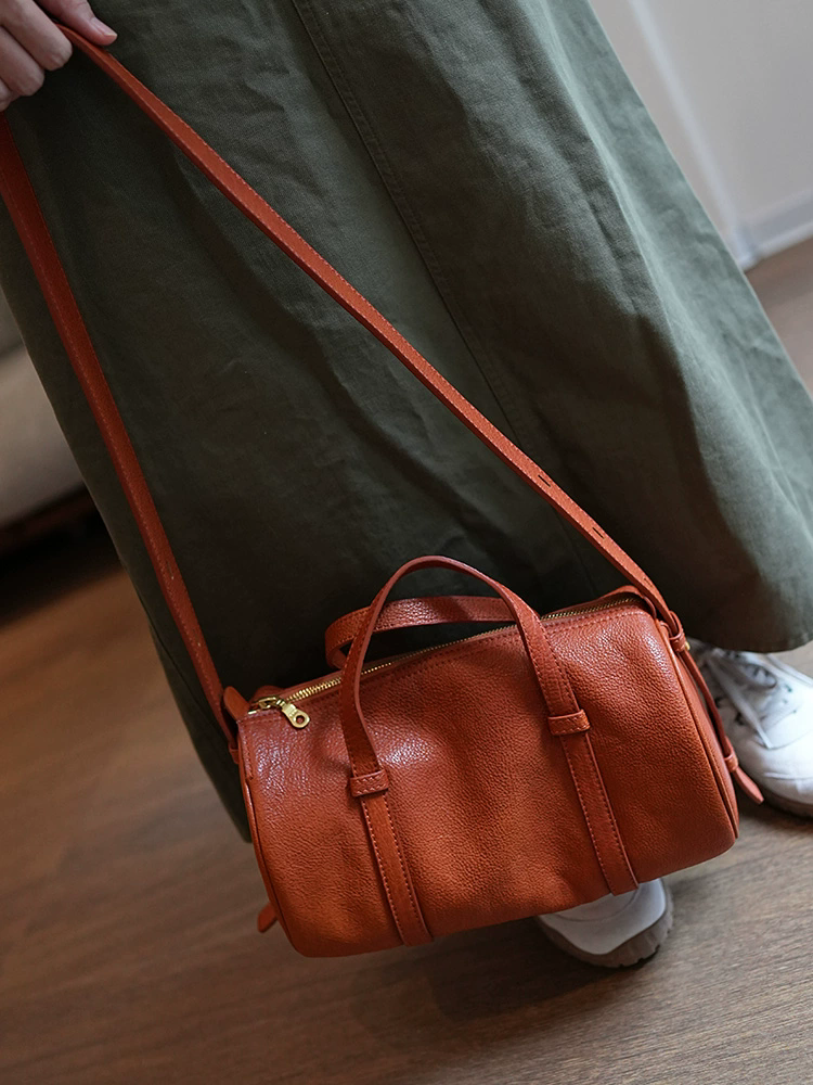 李記 | 原創手工真皮 | 超顯氣質高級の植鞣皮包ms315號