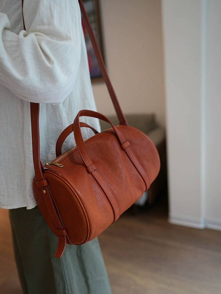 李記 | 原創手工真皮 | 超顯氣質高級の植鞣皮包ms315號