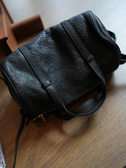 李記 | 原創手工真皮 | 超顯氣質高級の植鞣皮包ms315號