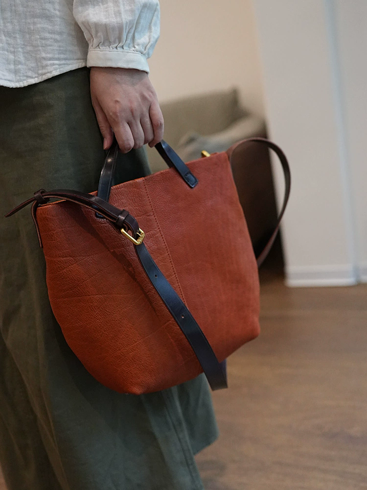 李記 | 原創手工真皮 | 職人が手作業の手提包ms342號