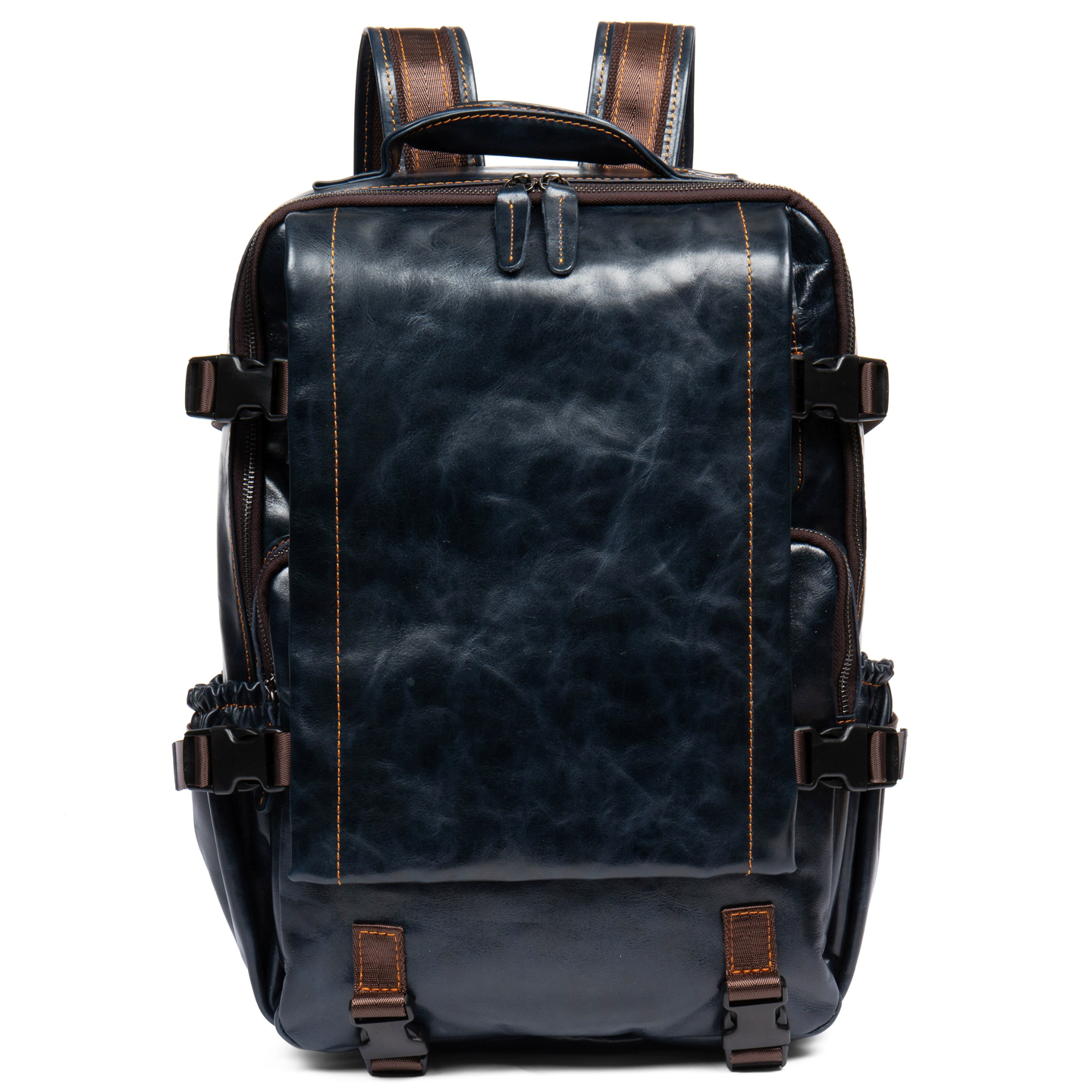 李記 | 原創手工真皮 | ド層牛革シ多機能で差旅後背包ms438號