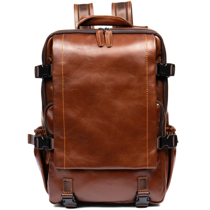 李記 | 原創手工真皮 | ド層牛革シ多機能で差旅後背包ms438號