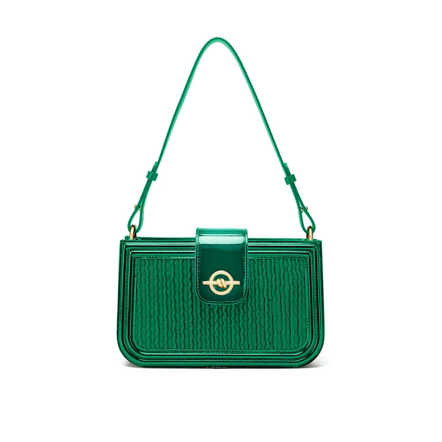 李記 | 原創手工真皮 | 簡約純色の線條で手提包mw0807號