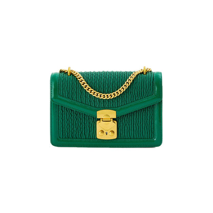 Li Ji | Original handmade genuine leather | Sheepskin high-end chain bag mw3647 