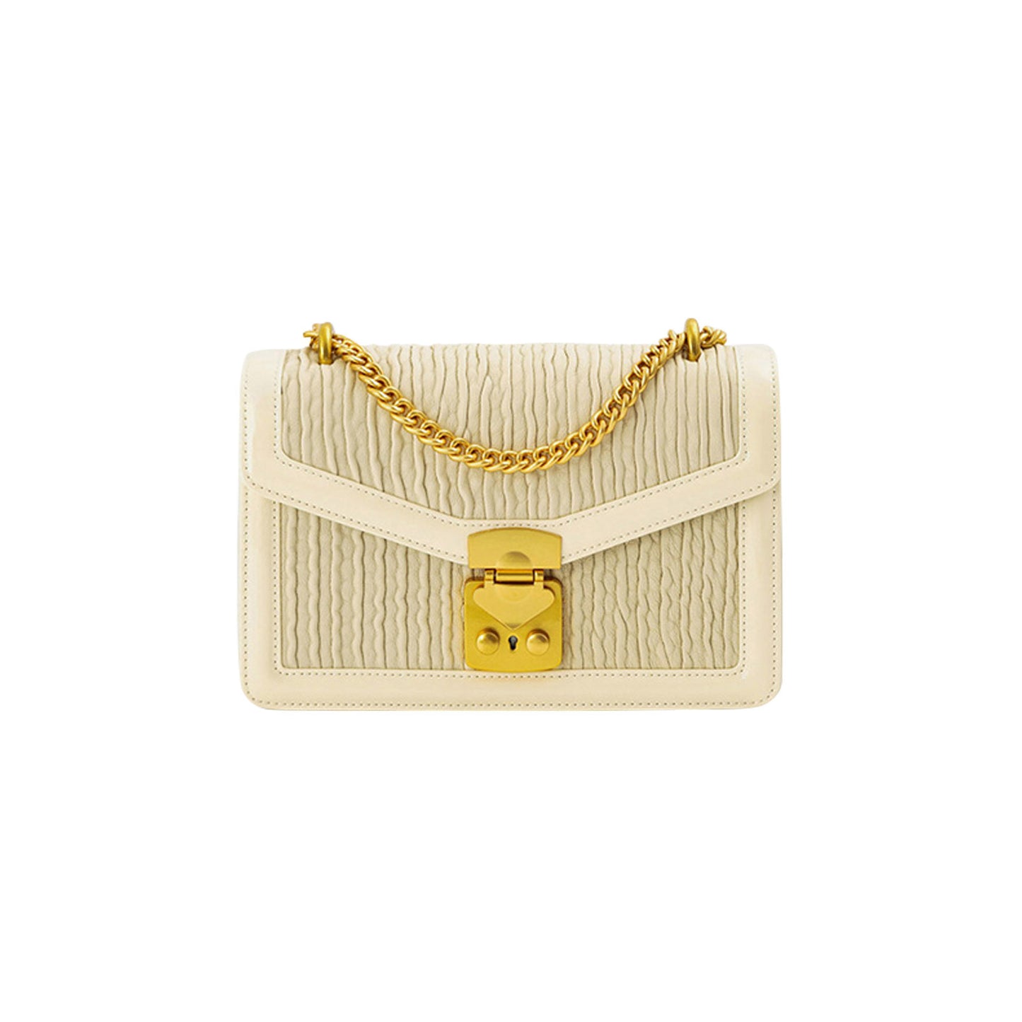 Li Ji | Original handmade genuine leather | Sheepskin high-end chain bag mw3647 