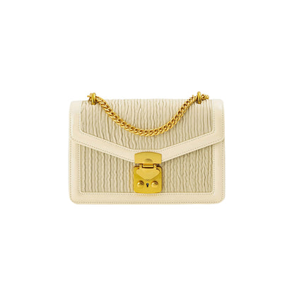 Li Ji | Original handmade genuine leather | Sheepskin high-end chain bag mw3647 