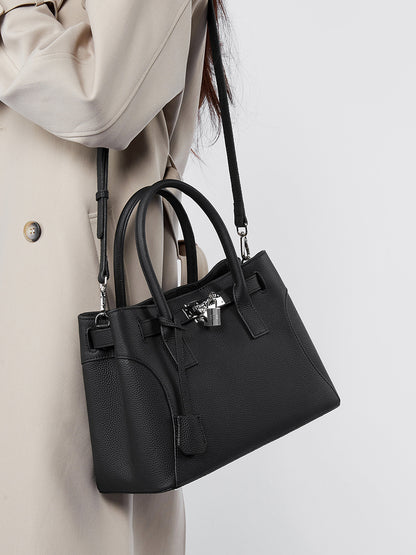 李記 | 原創手工真皮 | 皮料に良い高級鉑金の手提包ql2859號