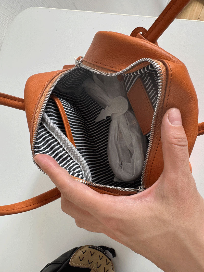 李記 | 原創手工真皮 | 美拉德~小眾設計通勤包s215號