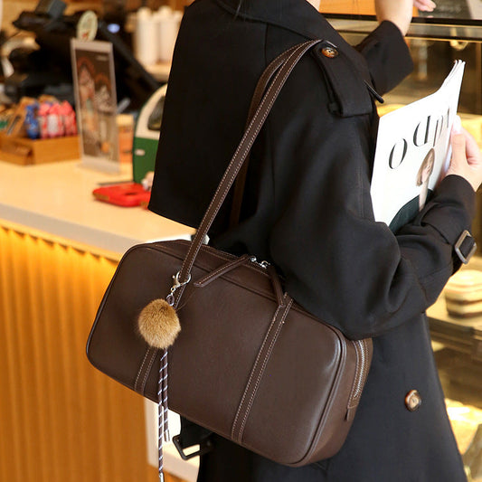 李記 | 原創手工真皮 | 韓系質感~一背就愛の通勤包s502號