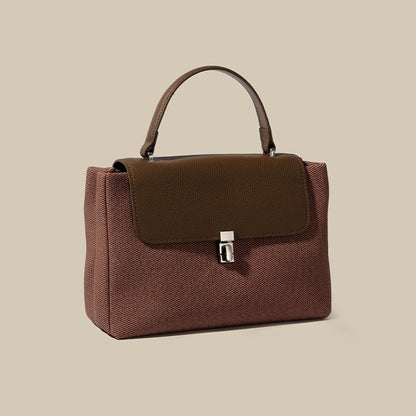 Li Ji | Original handmade leather | Simple handbag with high-end feel and temperament No. S9115 