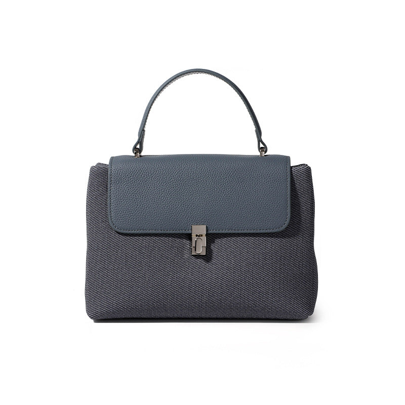 Li Ji | Original handmade leather | Simple handbag with high-end feel and temperament No. S9115 