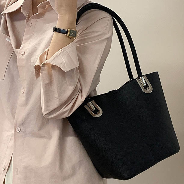 李記 | 原創手工真皮 | 純粋で頭層牛皮え菜籃包sm9266號