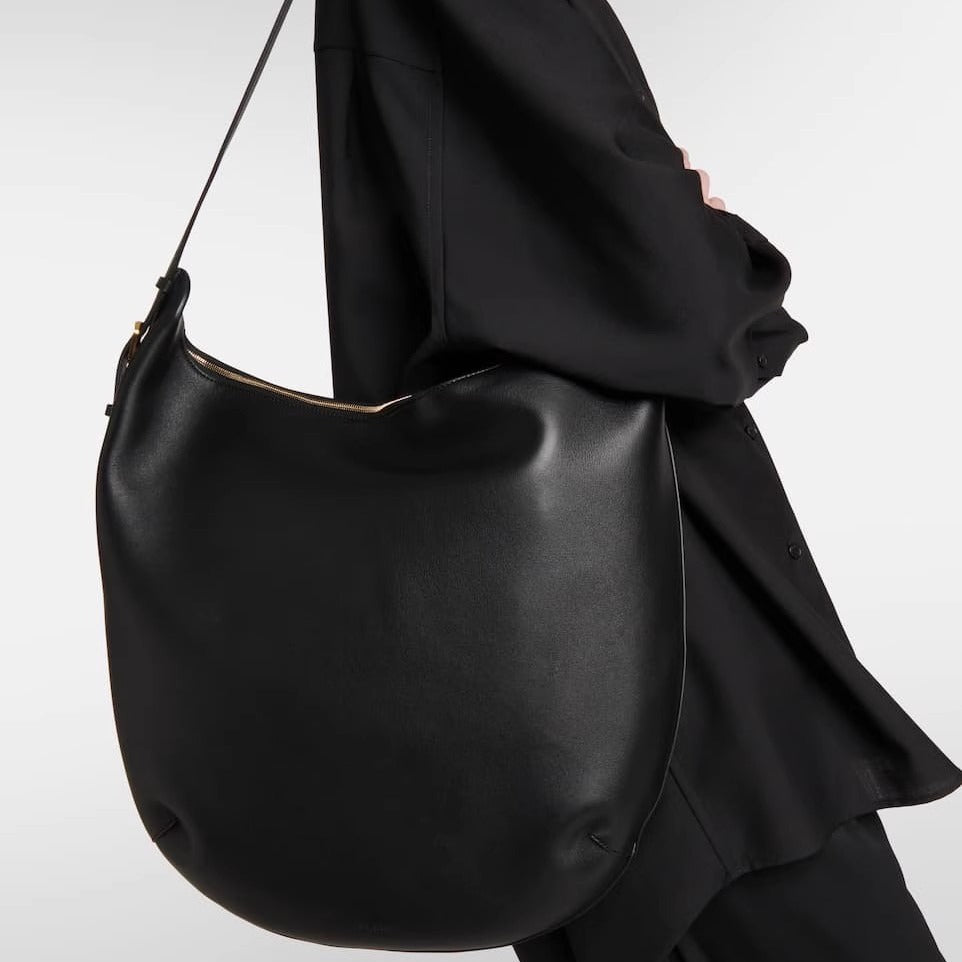 李記 | 原創手工真皮 | 柔軟な皮材半円定型ハ馬鞍包sm975號