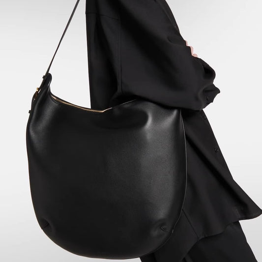 李記 | 原創手工真皮 | 柔軟な皮材半円定型ハ馬鞍包sm975號