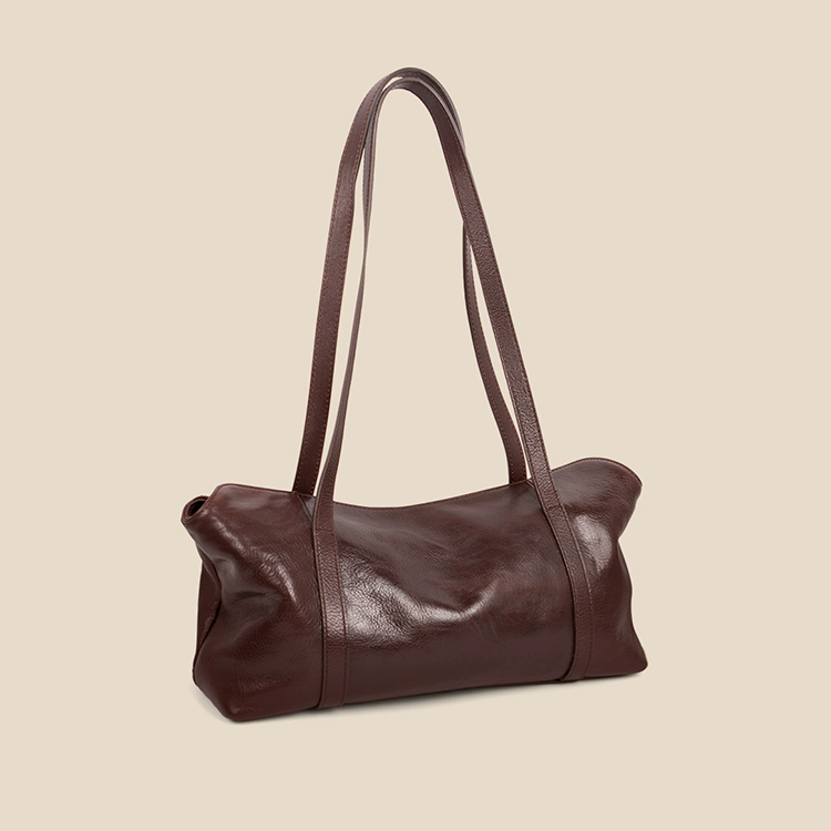 李記 | 原創手工真皮 | 円筒バ頭層牛革シ小包st2148號