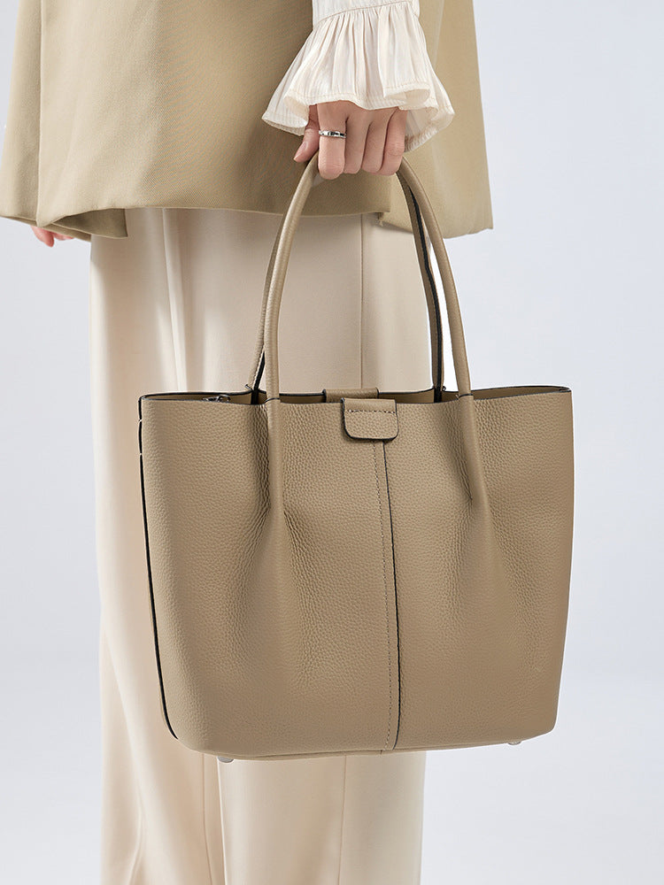 李記 | 原創手工真皮 | 鬆弛自在の托特包tns367號