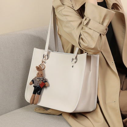 Li Ji |. กระเป๋าหนังแท้แฮนด์เมด |. 壳选えsoftらtouchり tote bag v5890 