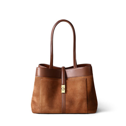 李記 | 原創手工真皮 | 英気て簡潔古典い手提包v90632號