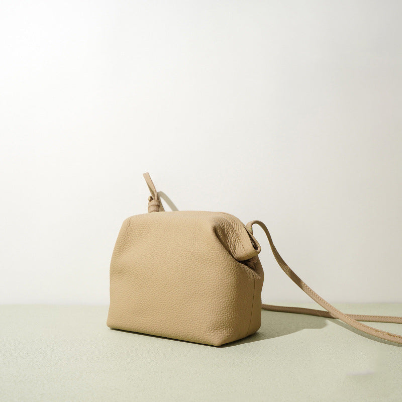 Li Ji | Original handmade genuine leather | First-layer cowhide, soft and smooth, cloud bag No. w1105
