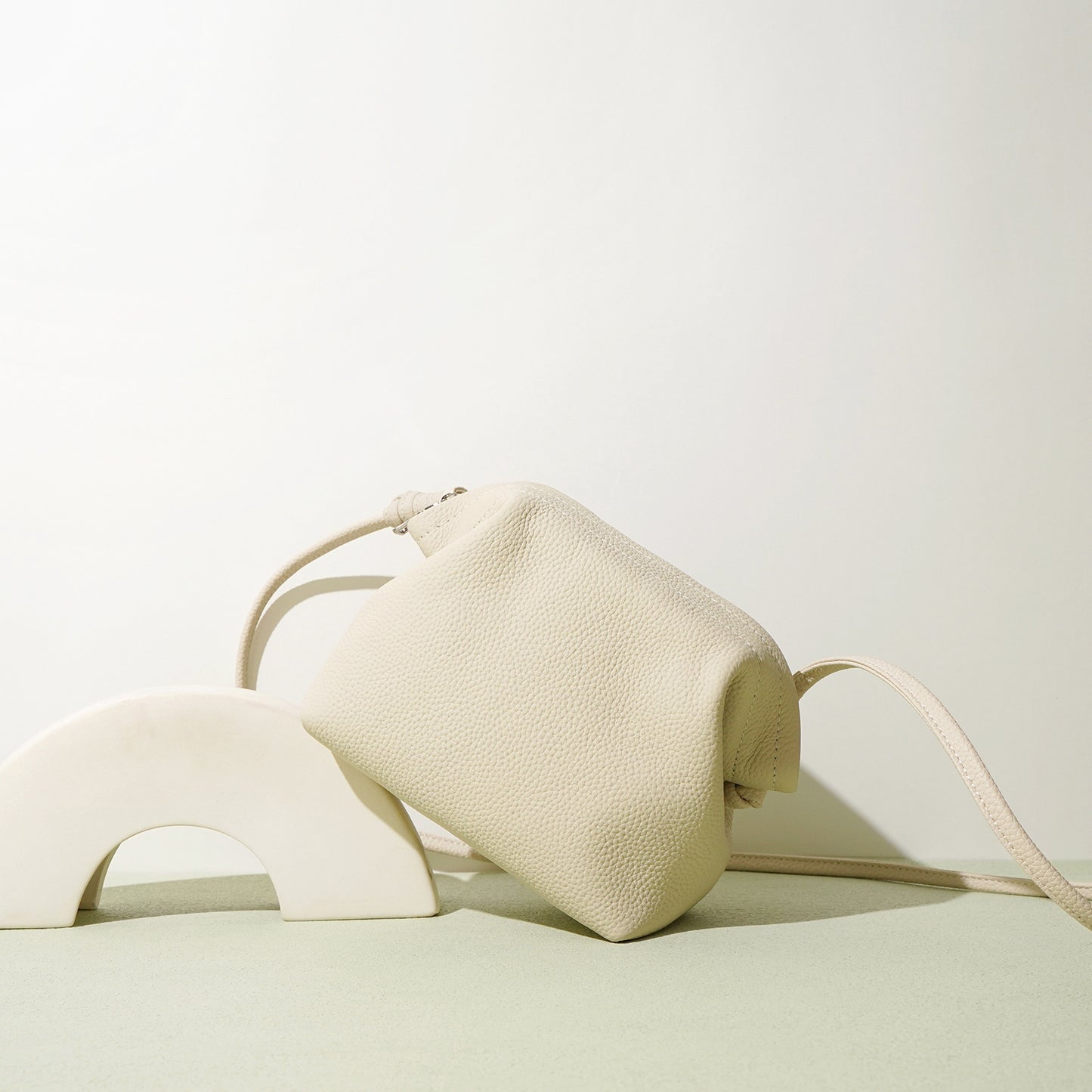 Li Ji | Original handmade genuine leather | First-layer cowhide, soft and smooth, cloud bag No. w1105