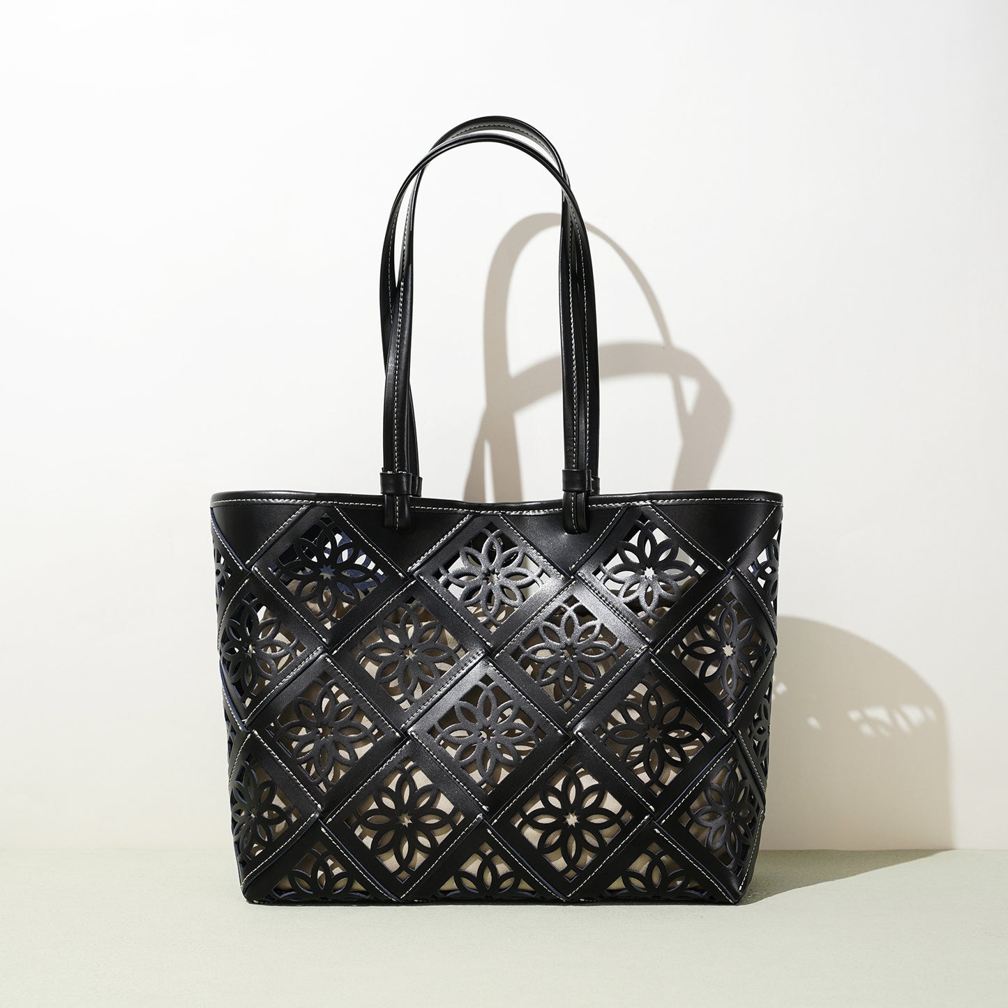 李記 | 原創手工真皮 | 鏤空の菜籃子包w2847號