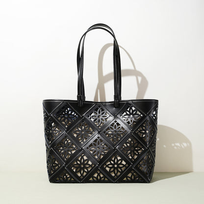 李記 | 原創手工真皮 | 鏤空の菜籃子包w2847號