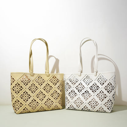 李記 | 原創手工真皮 | 鏤空の菜籃子包w2847號