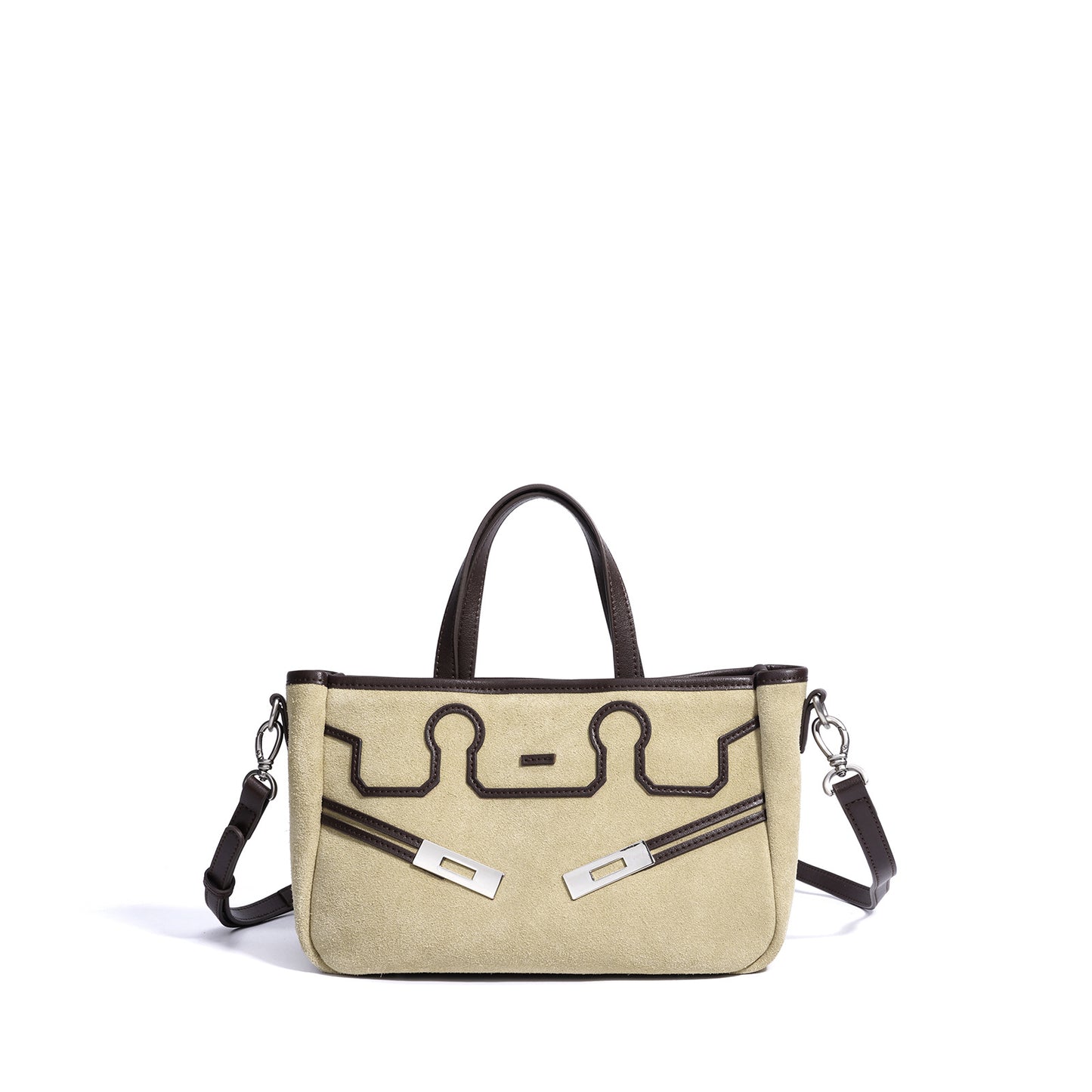 李記 | 原創手工真皮 | 磨砂牛皮大容量設計の手提包w9575號