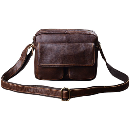 李記 | 原創真皮手工 | 經典風馬皮の斜唄包x211號